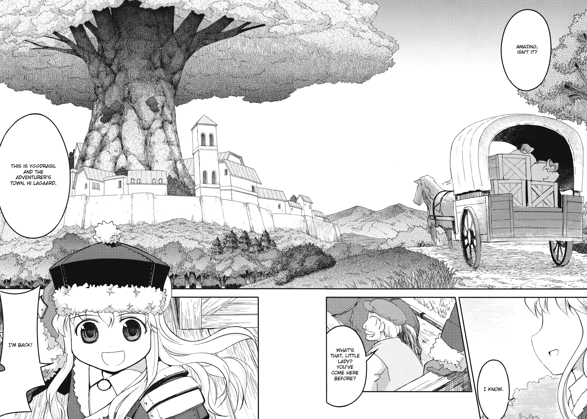 Sekaiju no Meikyuu II ~Rikka no Shoujo~ Chapter 1 page 17 - Chapter 1: A young girl's return