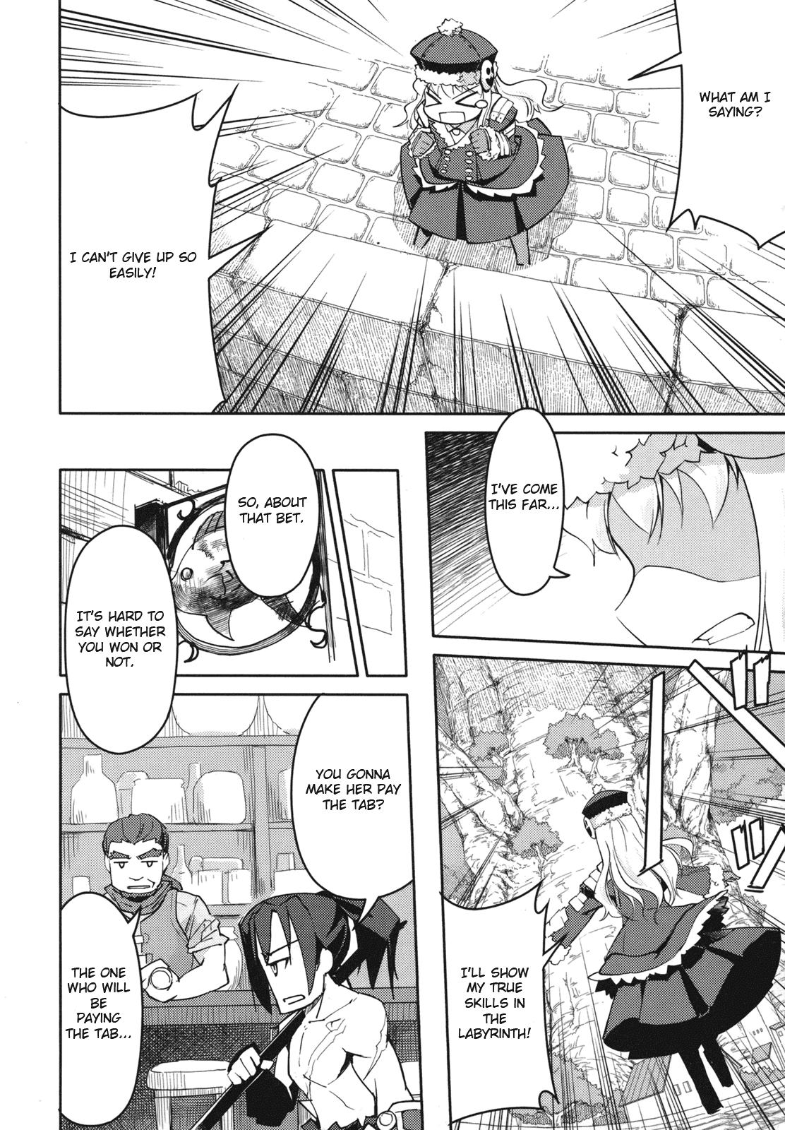 Sekaiju no Meikyuu II ~Rikka no Shoujo~ Chapter 1 page 28 - Chapter 1: A young girl's return