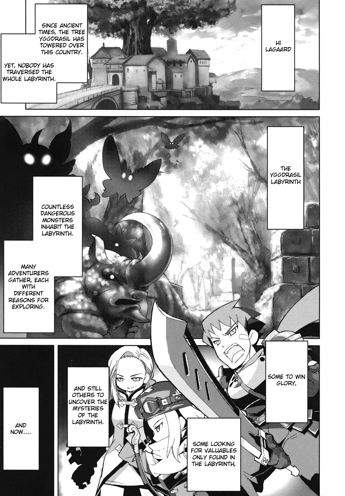 Sekaiju no Meikyuu II ~Rikka no Shoujo~ Chapter 1 page 4 - Chapter 1: A young girl's return