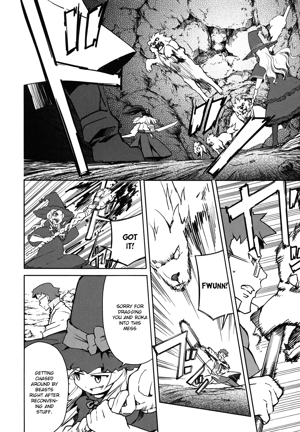 Sekaiju no Meikyuu II ~Rikka no Shoujo~ Chapter 10 page 20 - Chapter 10: Forward! Into The Third Stratum!