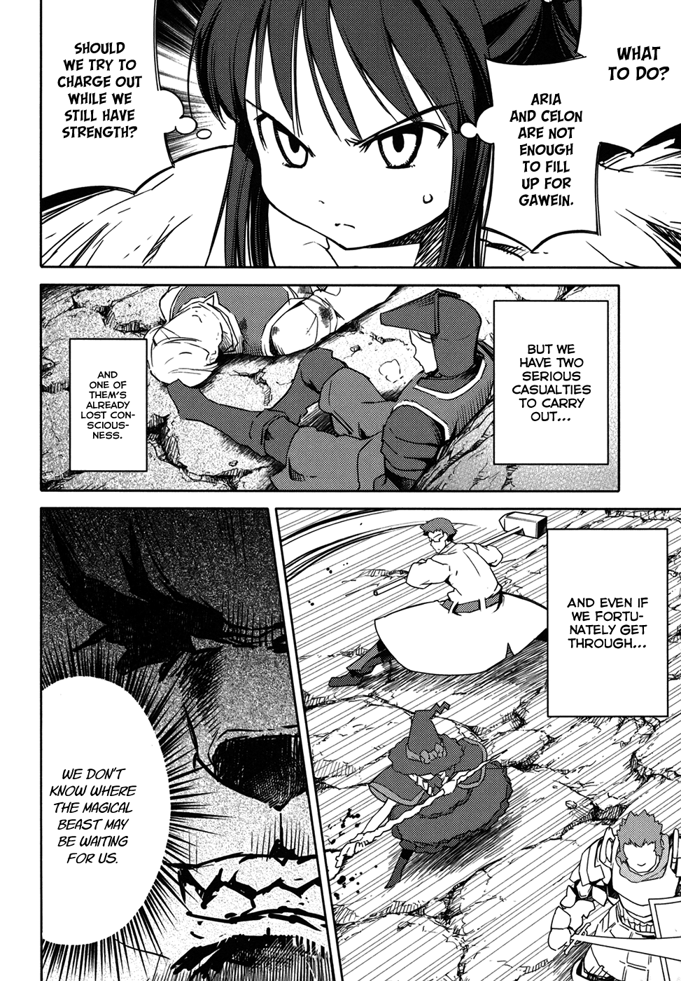 Sekaiju no Meikyuu II ~Rikka no Shoujo~ Chapter 10 page 22 - Chapter 10: Forward! Into The Third Stratum!