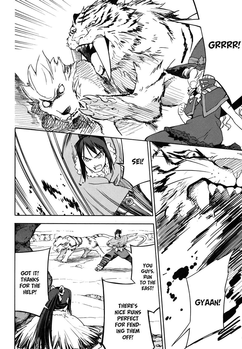 Sekaiju no Meikyuu II ~Rikka no Shoujo~ Chapter 10 page 30 - Chapter 10: Forward! Into The Third Stratum!