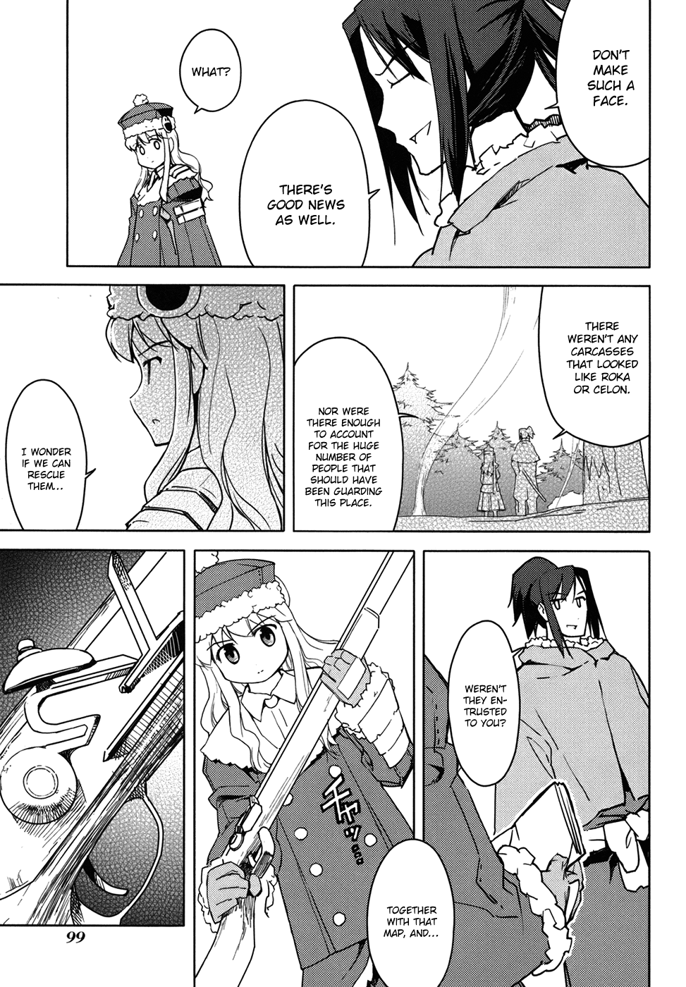 Sekaiju no Meikyuu II ~Rikka no Shoujo~ Chapter 10 page 9 - Chapter 10: Forward! Into The Third Stratum!