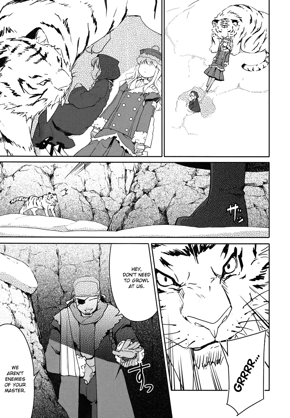 Sekaiju no Meikyuu II ~Rikka no Shoujo~ Chapter 11 page 11 - Chapter 11: Lone Shadow In The Snow