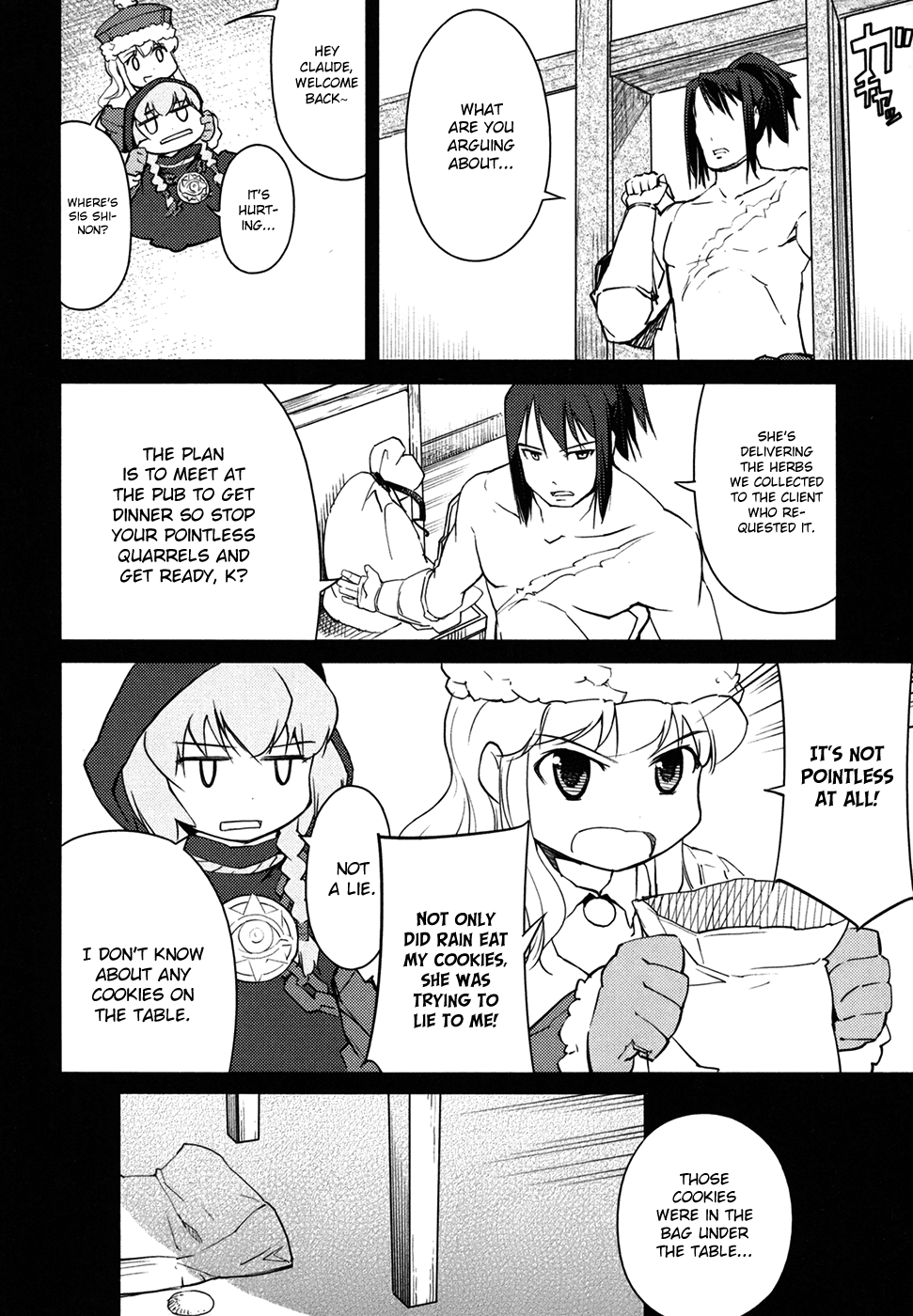 Sekaiju no Meikyuu II ~Rikka no Shoujo~ Chapter 11 page 14 - Chapter 11: Lone Shadow In The Snow