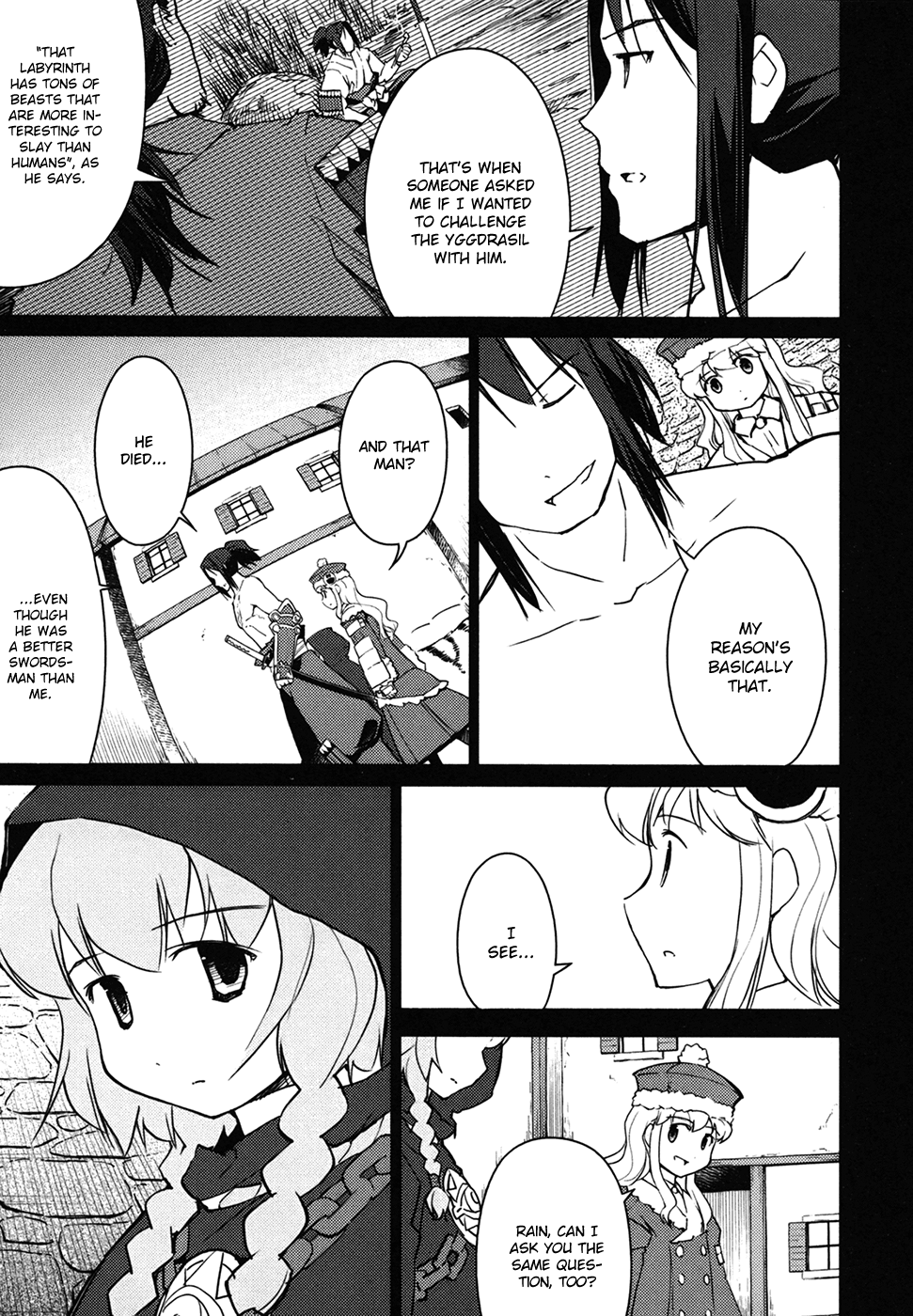 Sekaiju no Meikyuu II ~Rikka no Shoujo~ Chapter 11 page 17 - Chapter 11: Lone Shadow In The Snow