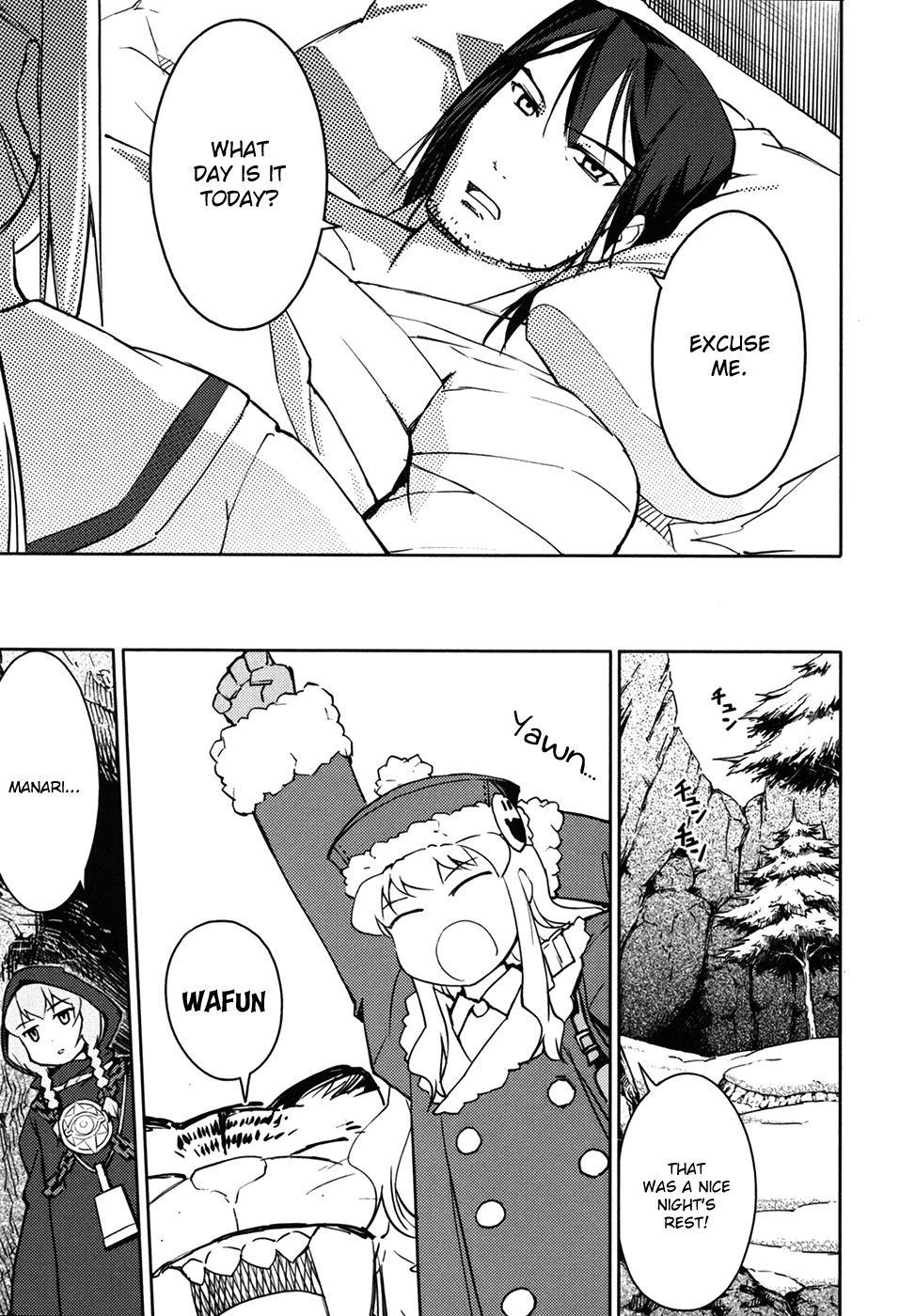 Sekaiju no Meikyuu II ~Rikka no Shoujo~ Chapter 11 page 29 - Chapter 11: Lone Shadow In The Snow