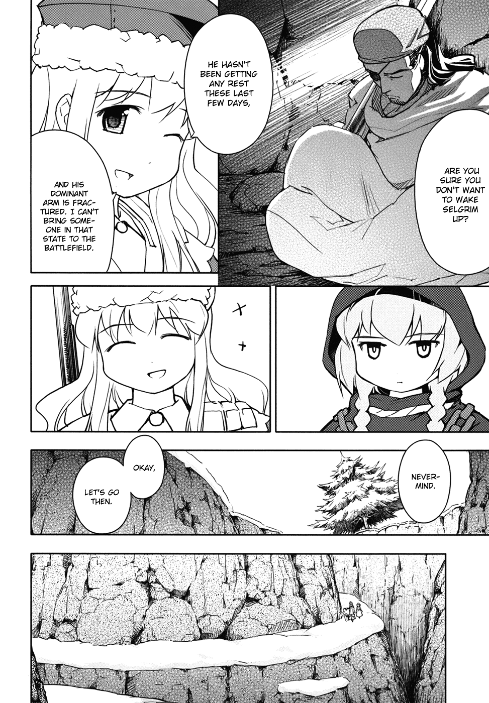 Sekaiju no Meikyuu II ~Rikka no Shoujo~ Chapter 11 page 30 - Chapter 11: Lone Shadow In The Snow