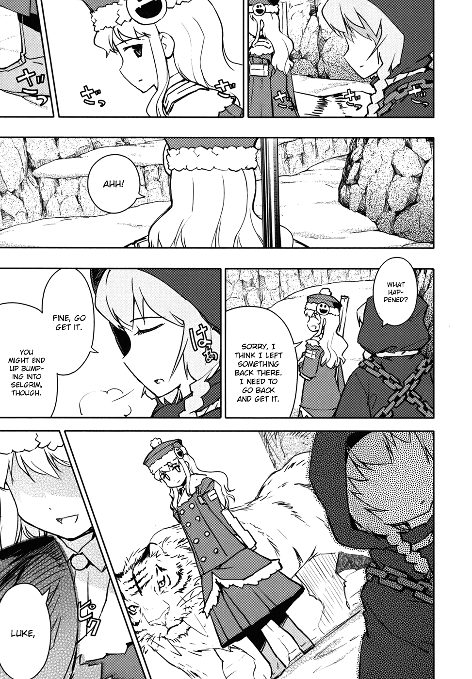 Sekaiju no Meikyuu II ~Rikka no Shoujo~ Chapter 11 page 31 - Chapter 11: Lone Shadow In The Snow