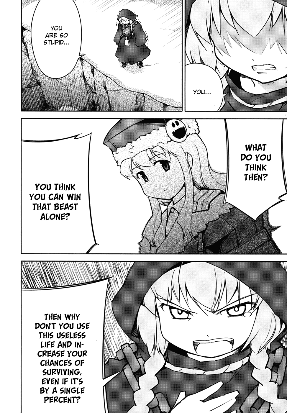 Sekaiju no Meikyuu II ~Rikka no Shoujo~ Chapter 11 page 34 - Chapter 11: Lone Shadow In The Snow