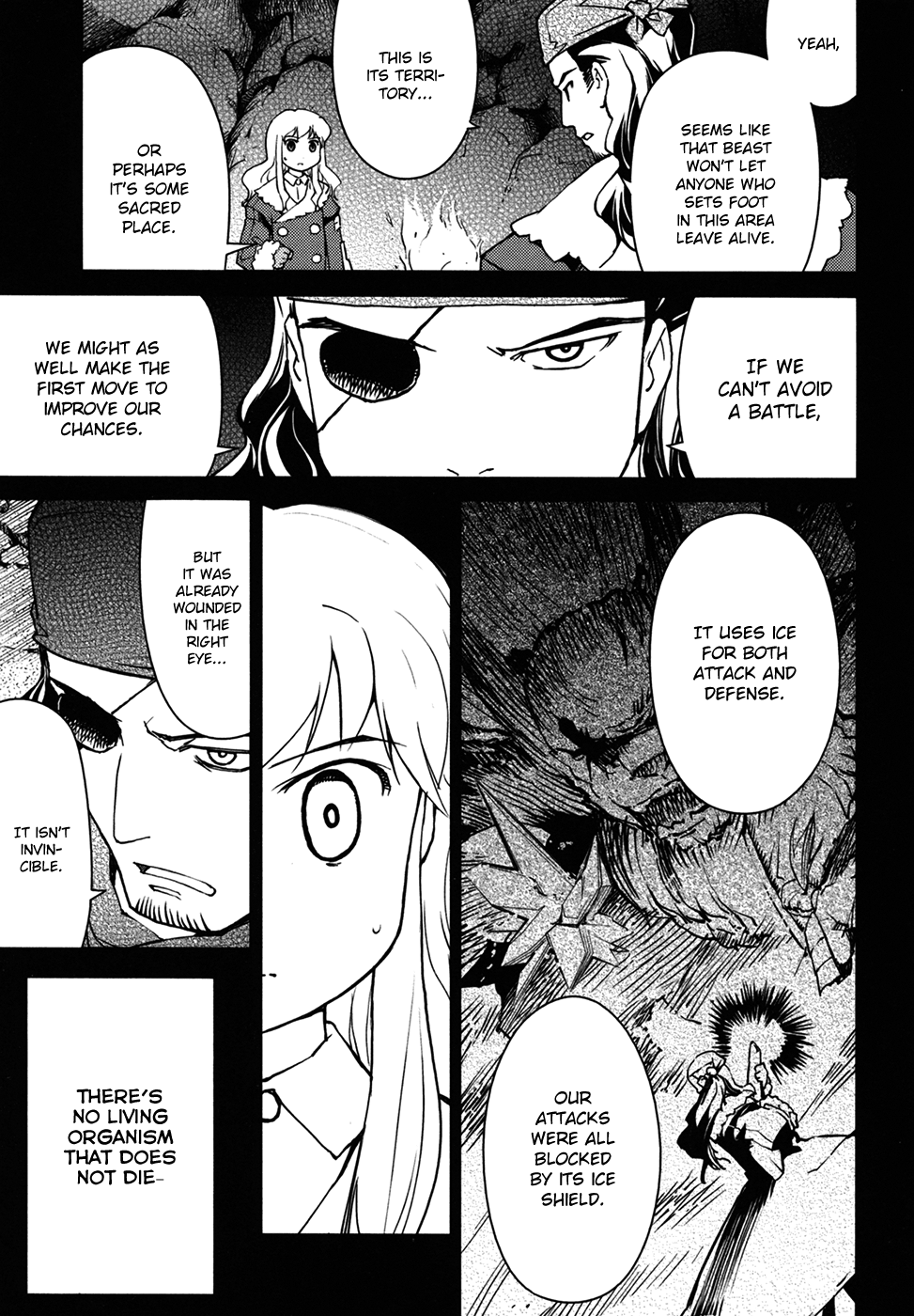 Sekaiju no Meikyuu II ~Rikka no Shoujo~ Chapter 11 page 37 - Chapter 11: Lone Shadow In The Snow