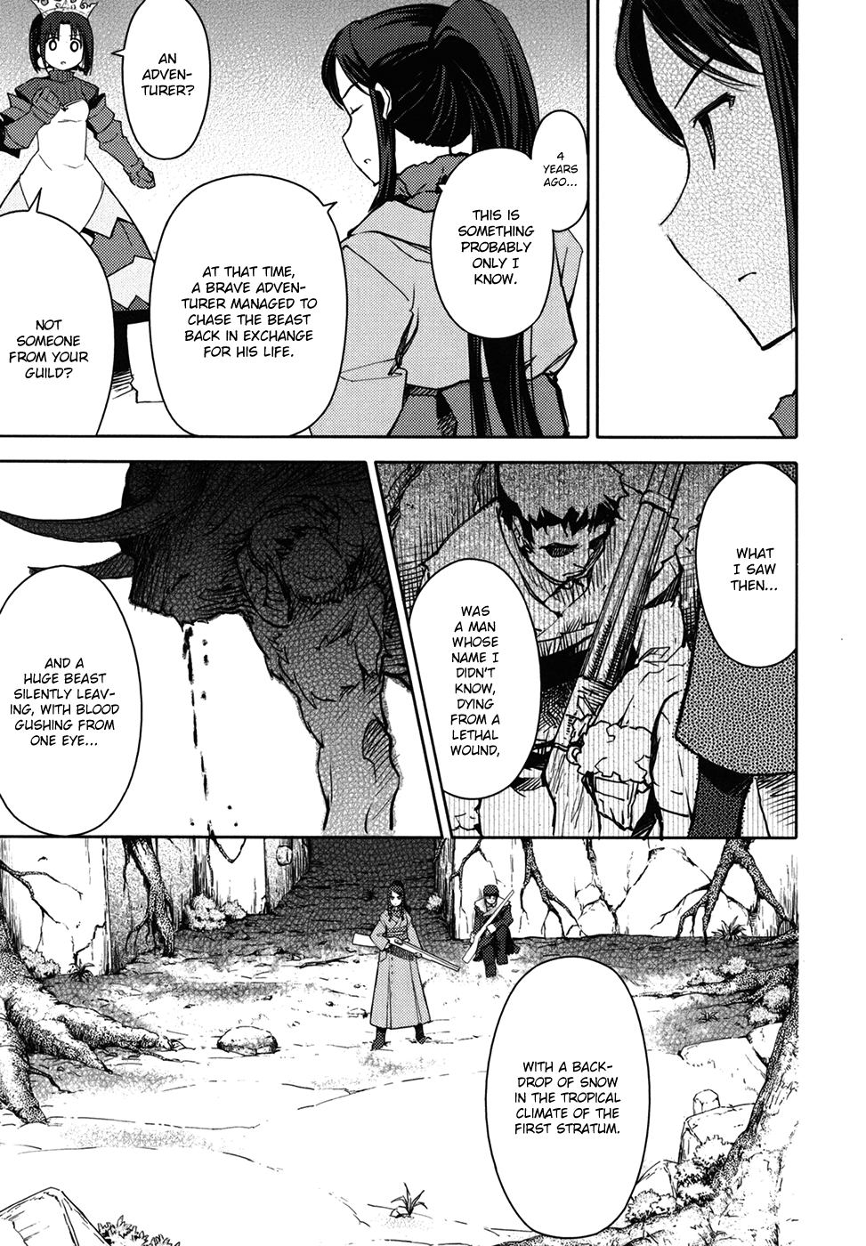 Sekaiju no Meikyuu II ~Rikka no Shoujo~ Chapter 11 page 7 - Chapter 11: Lone Shadow In The Snow