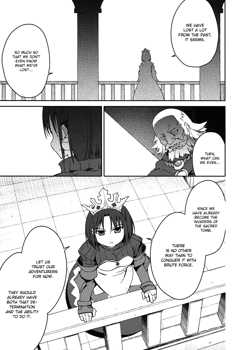 Sekaiju no Meikyuu II ~Rikka no Shoujo~ Chapter 11 page 9 - Chapter 11: Lone Shadow In The Snow