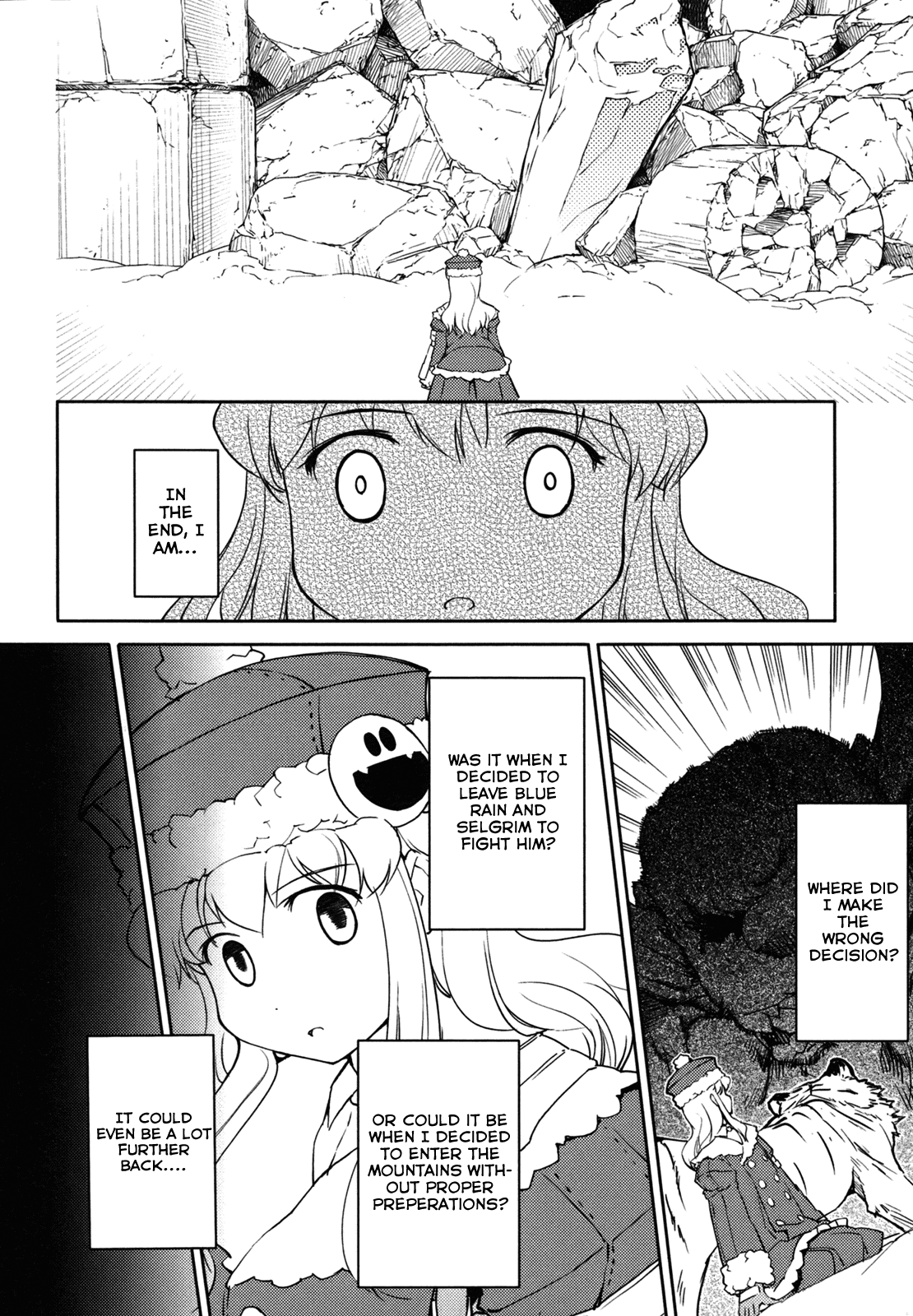 Sekaiju no Meikyuu II ~Rikka no Shoujo~ Chapter 12 page 28 - Chapter 12: Surrounded In Snow [Final]