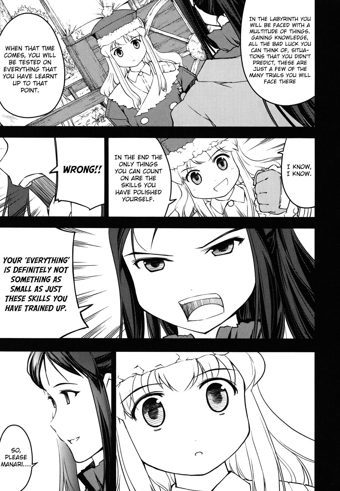 Sekaiju no Meikyuu II ~Rikka no Shoujo~ Chapter 12 page 31 - Chapter 12: Surrounded In Snow [Final]