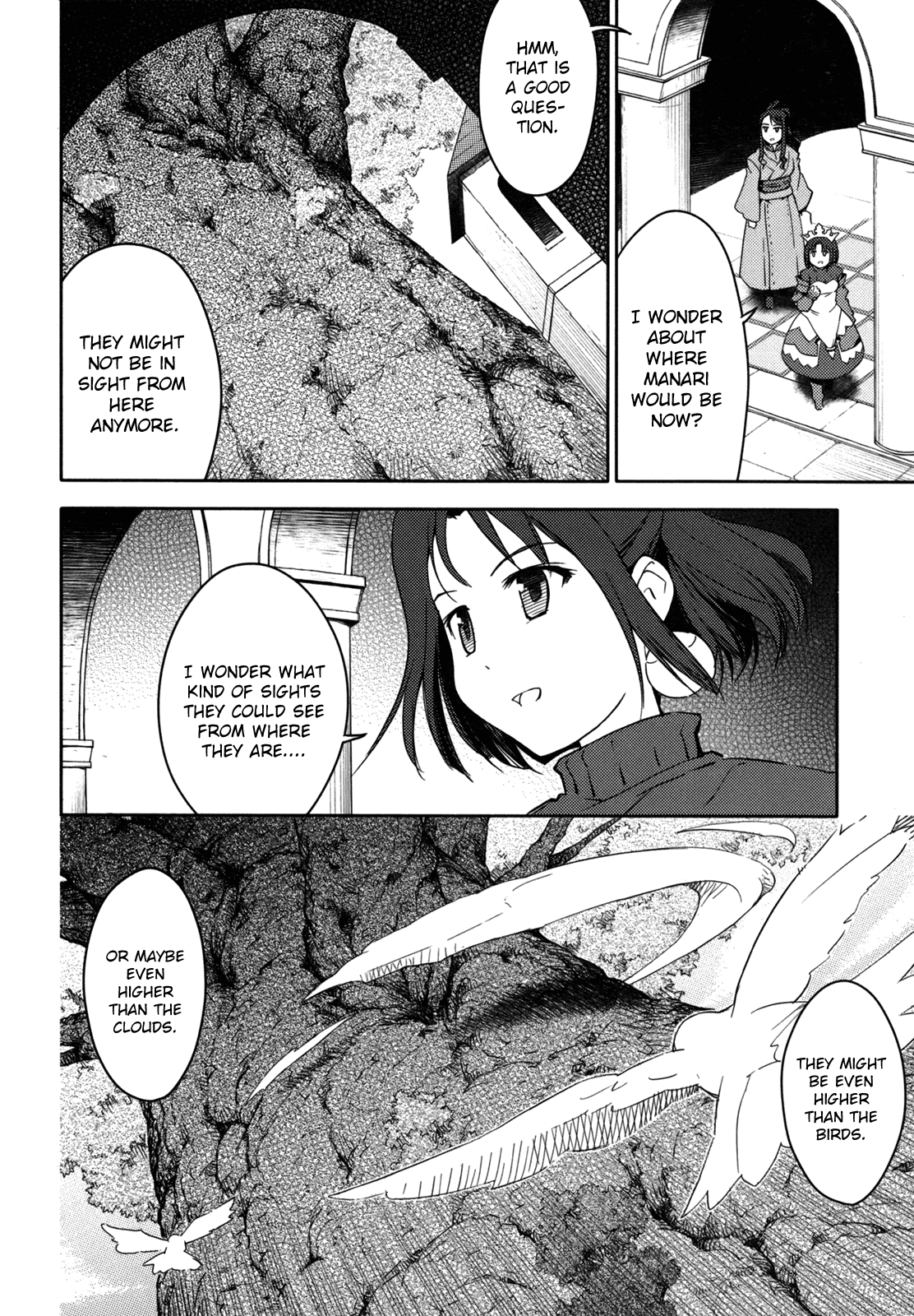 Sekaiju no Meikyuu II ~Rikka no Shoujo~ Chapter 12 page 44 - Chapter 12: Surrounded In Snow [Final]