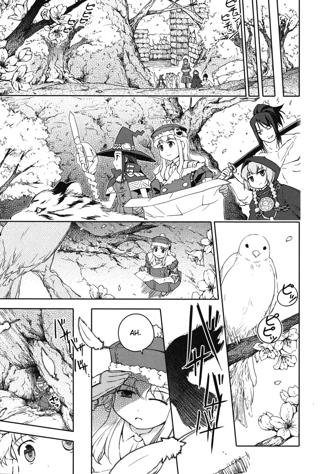 Sekaiju no Meikyuu II ~Rikka no Shoujo~ Chapter 12 page 45 - Chapter 12: Surrounded In Snow [Final]
