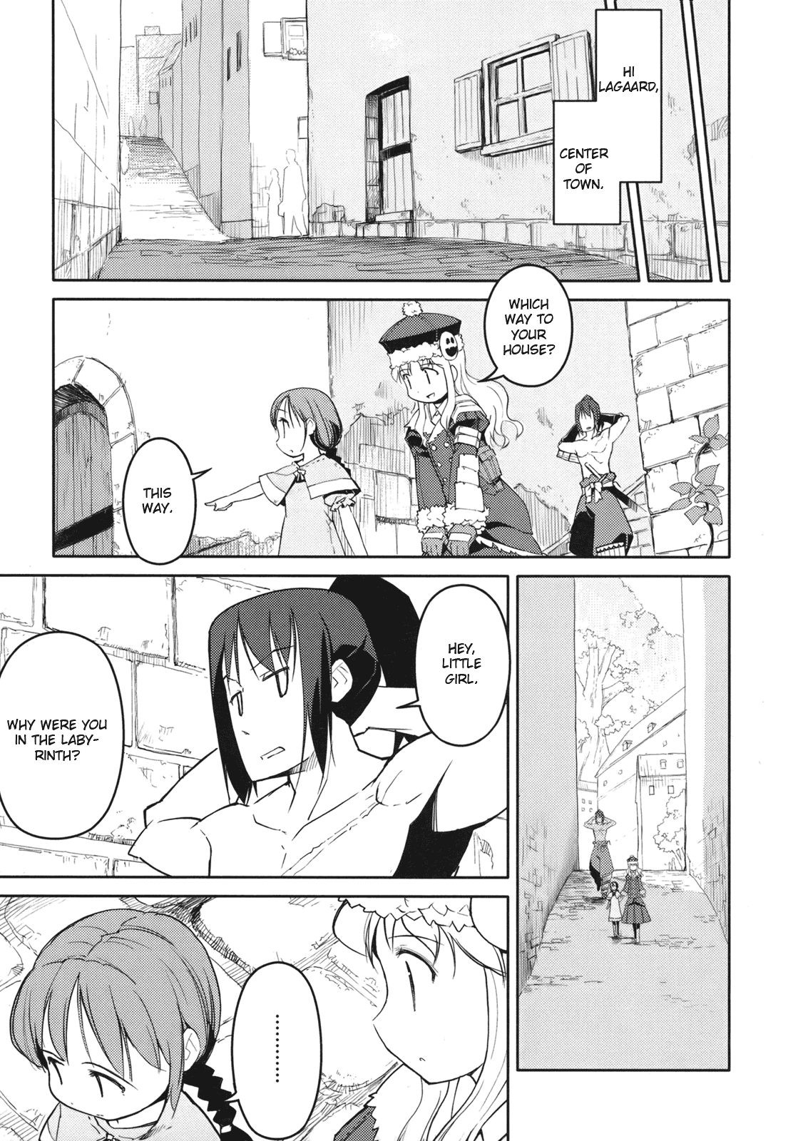 Sekaiju no Meikyuu II ~Rikka no Shoujo~ Chapter 2 page 5 - Chapter 2: Let's gather companions