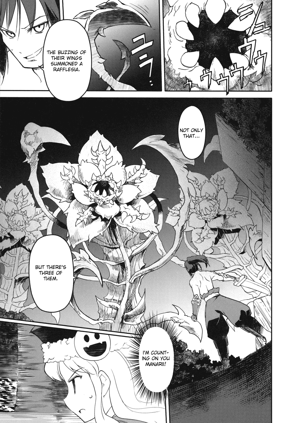 Sekaiju no Meikyuu II ~Rikka no Shoujo~ Chapter 3 page 21 - Chapter 3: A promise