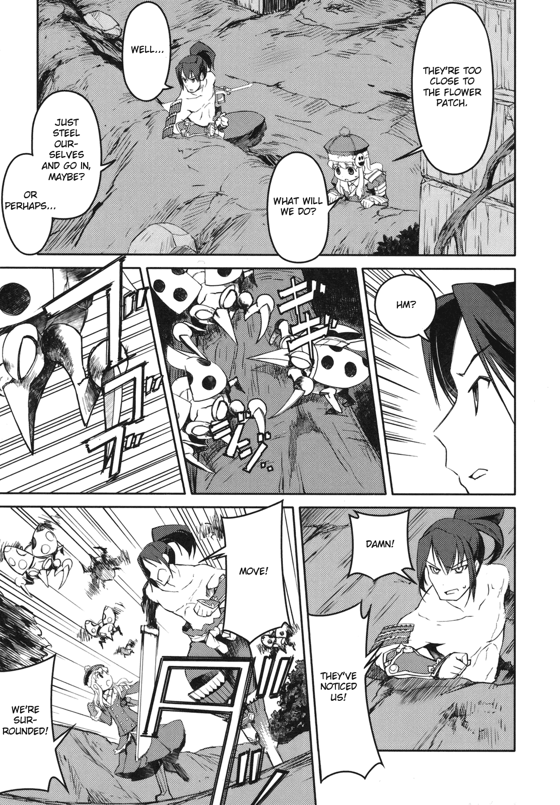 Sekaiju no Meikyuu II ~Rikka no Shoujo~ Chapter 3 page 9 - Chapter 3: A promise