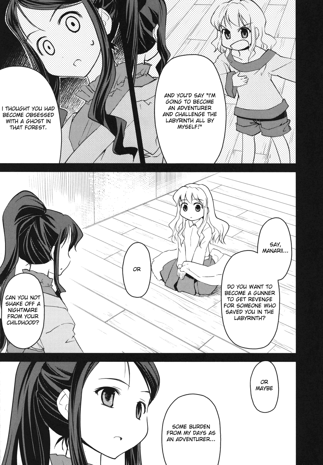 Sekaiju no Meikyuu II ~Rikka no Shoujo~ Chapter 4 page 17 - Chapter 4: Hometown scenery