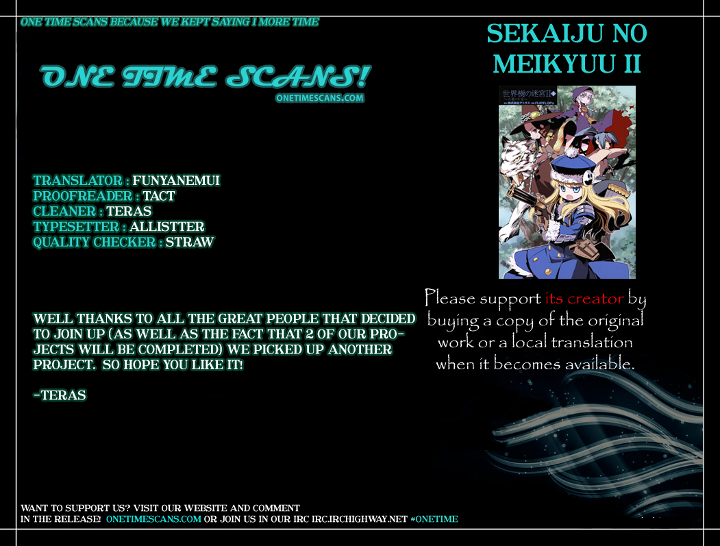 Sekaiju no Meikyuu II ~Rikka no Shoujo~ Chapter 6 page 1 - Chapter 6: But Still A Dear Memory