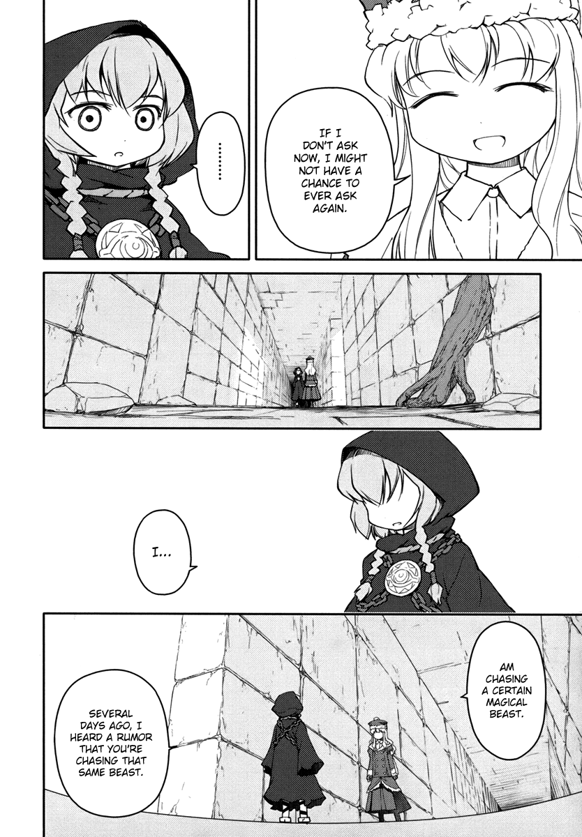 Sekaiju no Meikyuu II ~Rikka no Shoujo~ Chapter 6 page 22 - Chapter 6: But Still A Dear Memory
