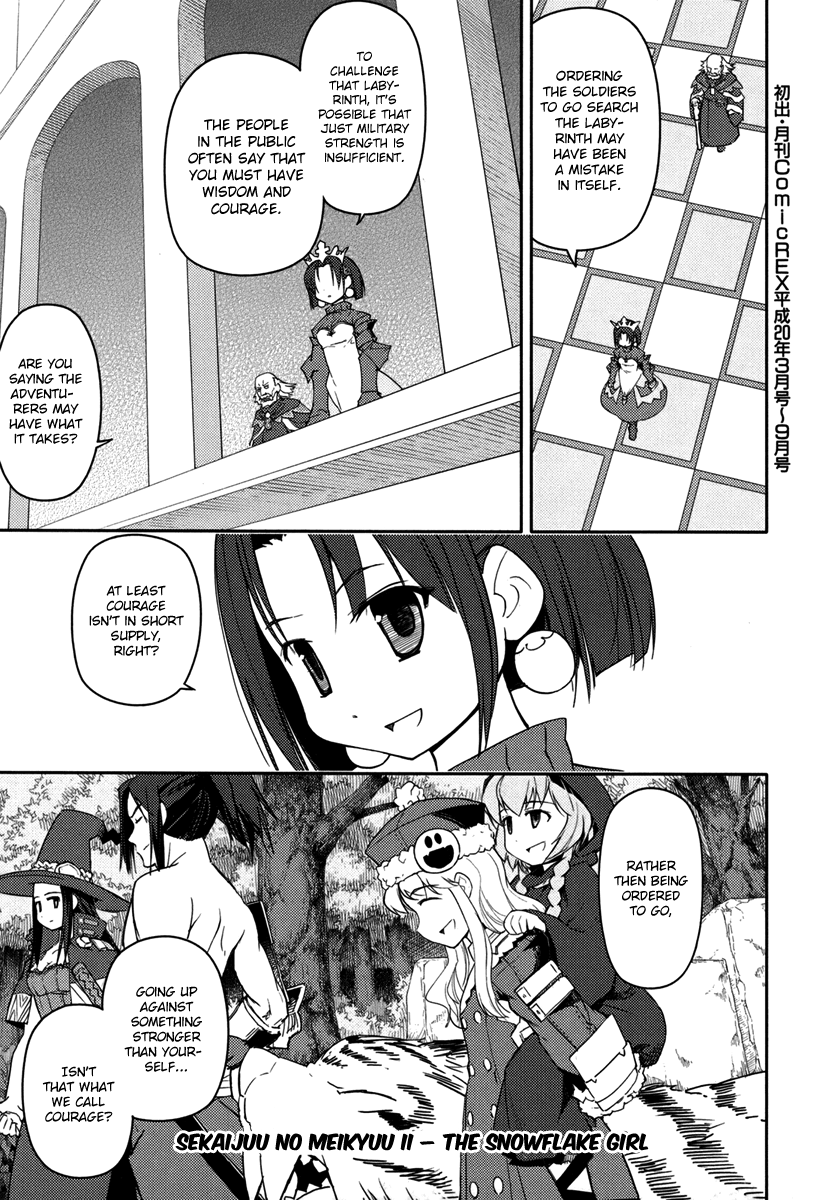 Sekaiju no Meikyuu II ~Rikka no Shoujo~ Chapter 6 page 41 - Chapter 6: But Still A Dear Memory