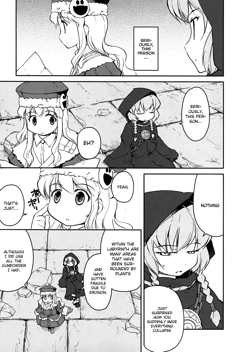 Sekaiju no Meikyuu II ~Rikka no Shoujo~ Chapter 6 page 9 - Chapter 6: But Still A Dear Memory