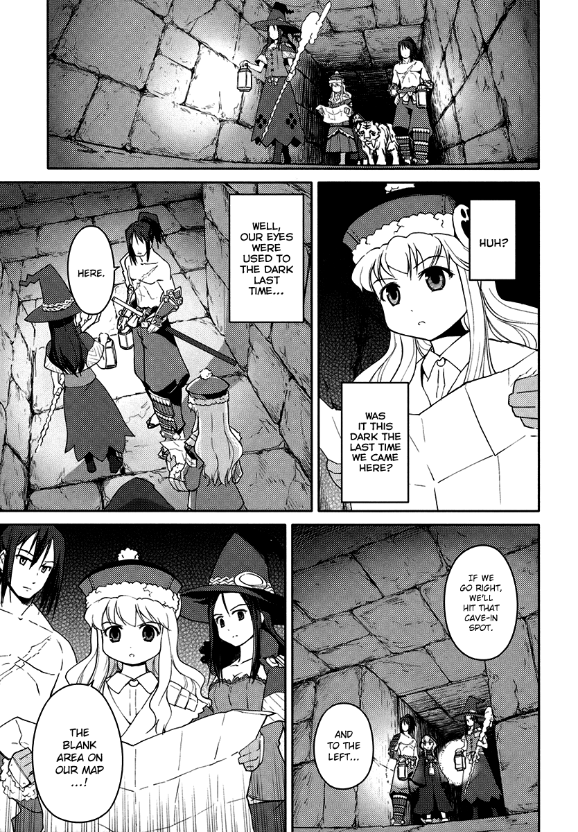 Sekaiju no Meikyuu II ~Rikka no Shoujo~ Chapter 7 page 14 - Chapter 7: Beyond The Darkness