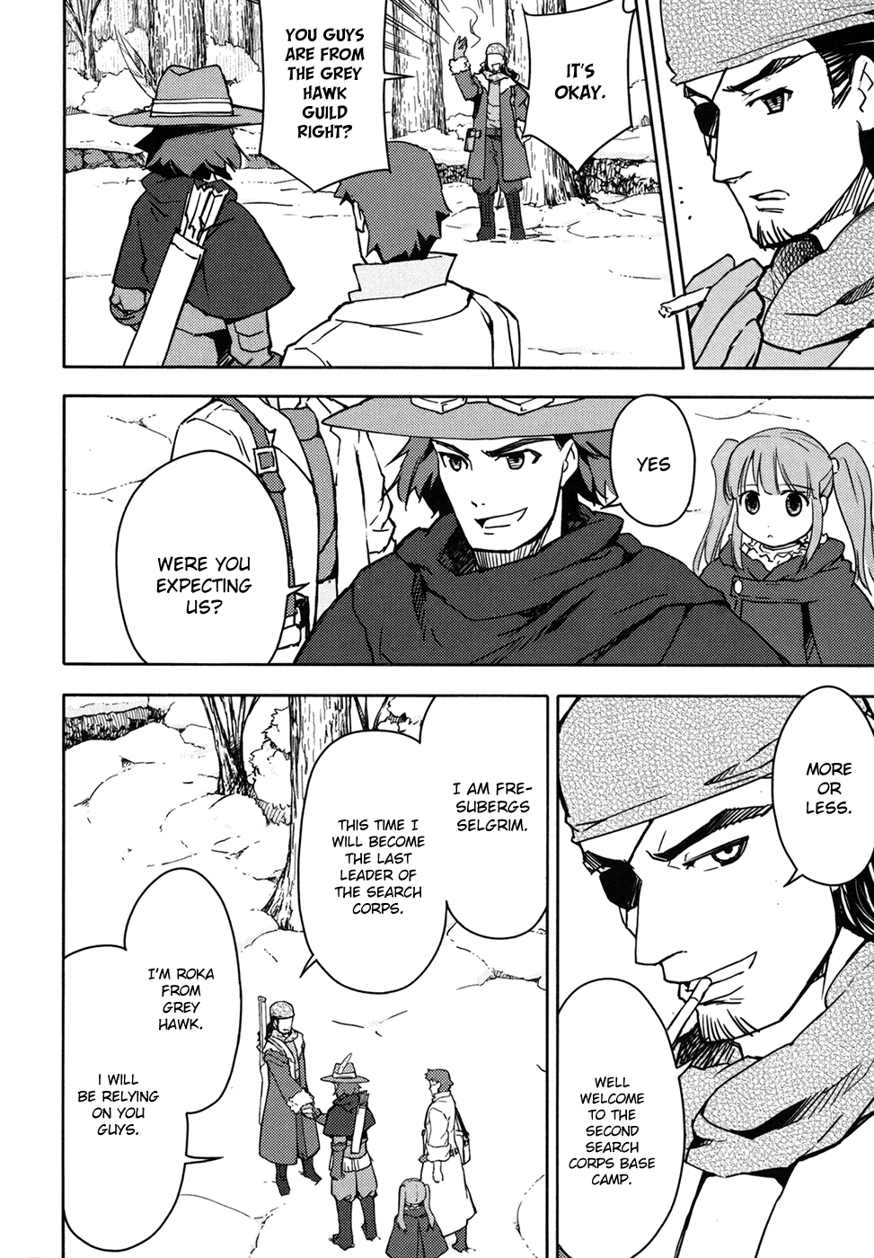 Sekaiju no Meikyuu II ~Rikka no Shoujo~ Chapter 9 page 10 - Chapter 9: Deep Snow