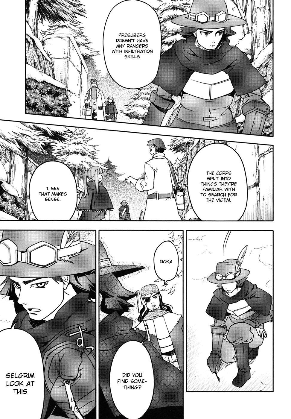 Sekaiju no Meikyuu II ~Rikka no Shoujo~ Chapter 9 page 19 - Chapter 9: Deep Snow