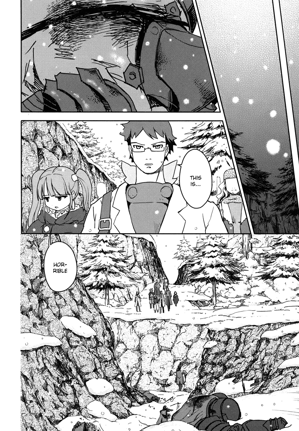 Sekaiju no Meikyuu II ~Rikka no Shoujo~ Chapter 9 page 22 - Chapter 9: Deep Snow
