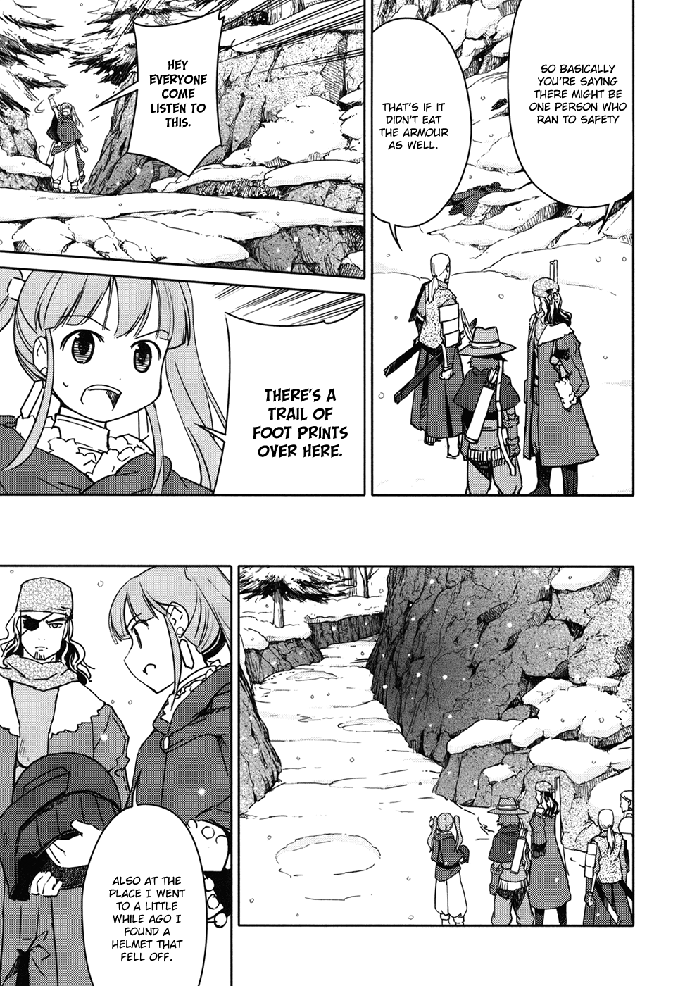 Sekaiju no Meikyuu II ~Rikka no Shoujo~ Chapter 9 page 25 - Chapter 9: Deep Snow