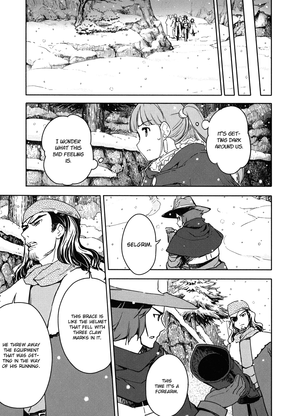 Sekaiju no Meikyuu II ~Rikka no Shoujo~ Chapter 9 page 27 - Chapter 9: Deep Snow