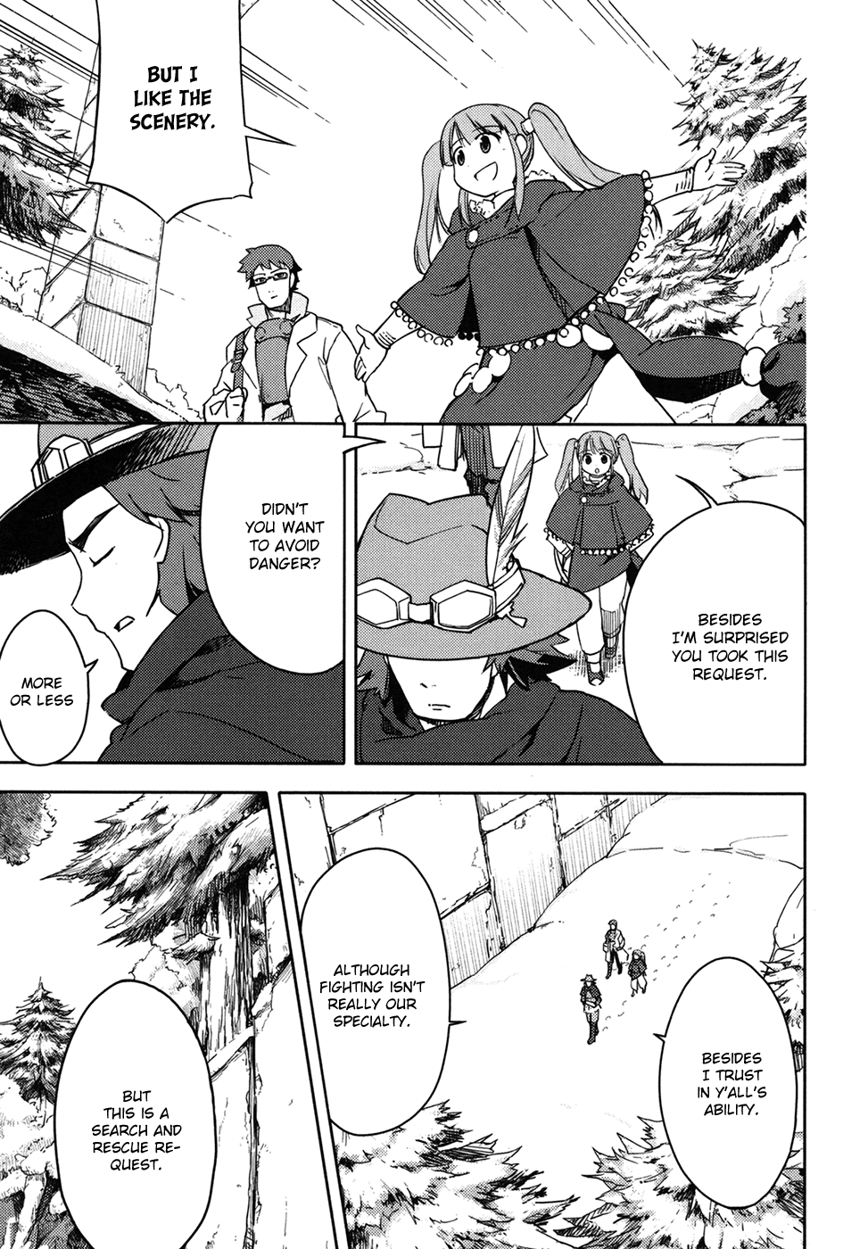 Sekaiju no Meikyuu II ~Rikka no Shoujo~ Chapter 9 page 7 - Chapter 9: Deep Snow