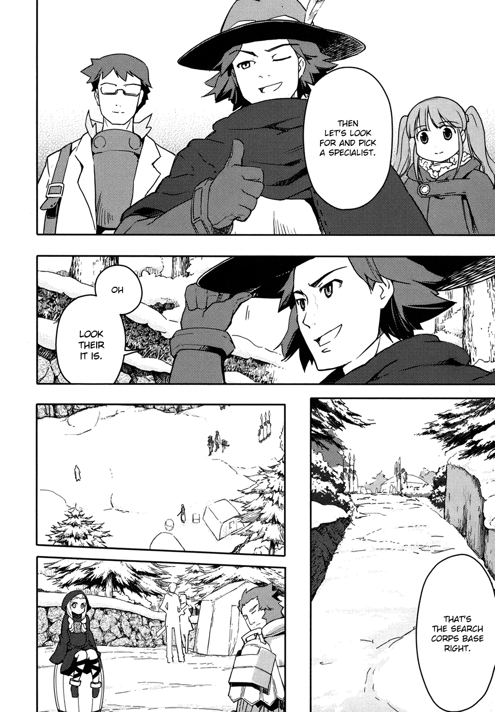 Sekaiju no Meikyuu II ~Rikka no Shoujo~ Chapter 9 page 8 - Chapter 9: Deep Snow