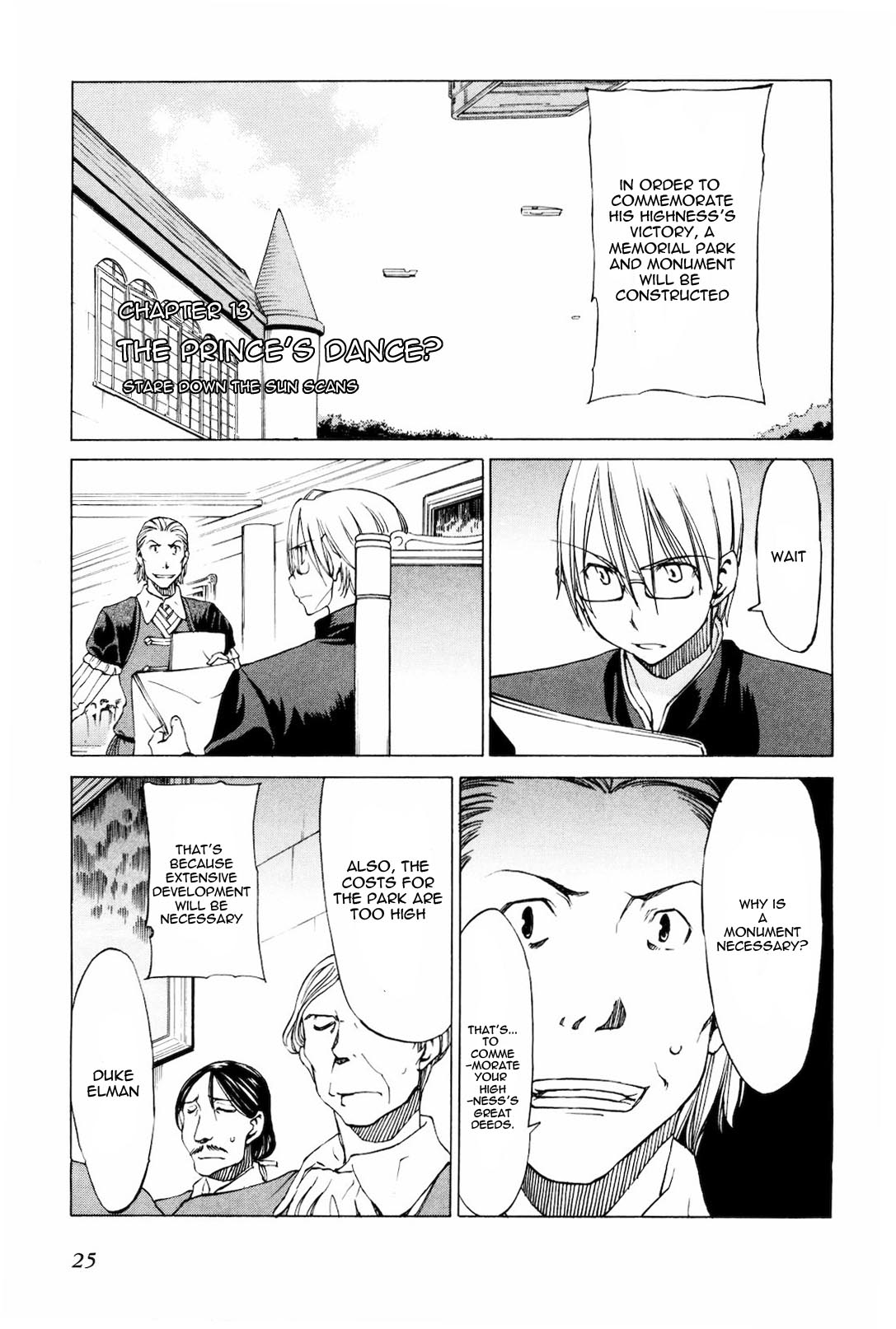 Sekainohate de Aimashou Chapter 13 page 1 - Chapter 13: The Prince's Dance