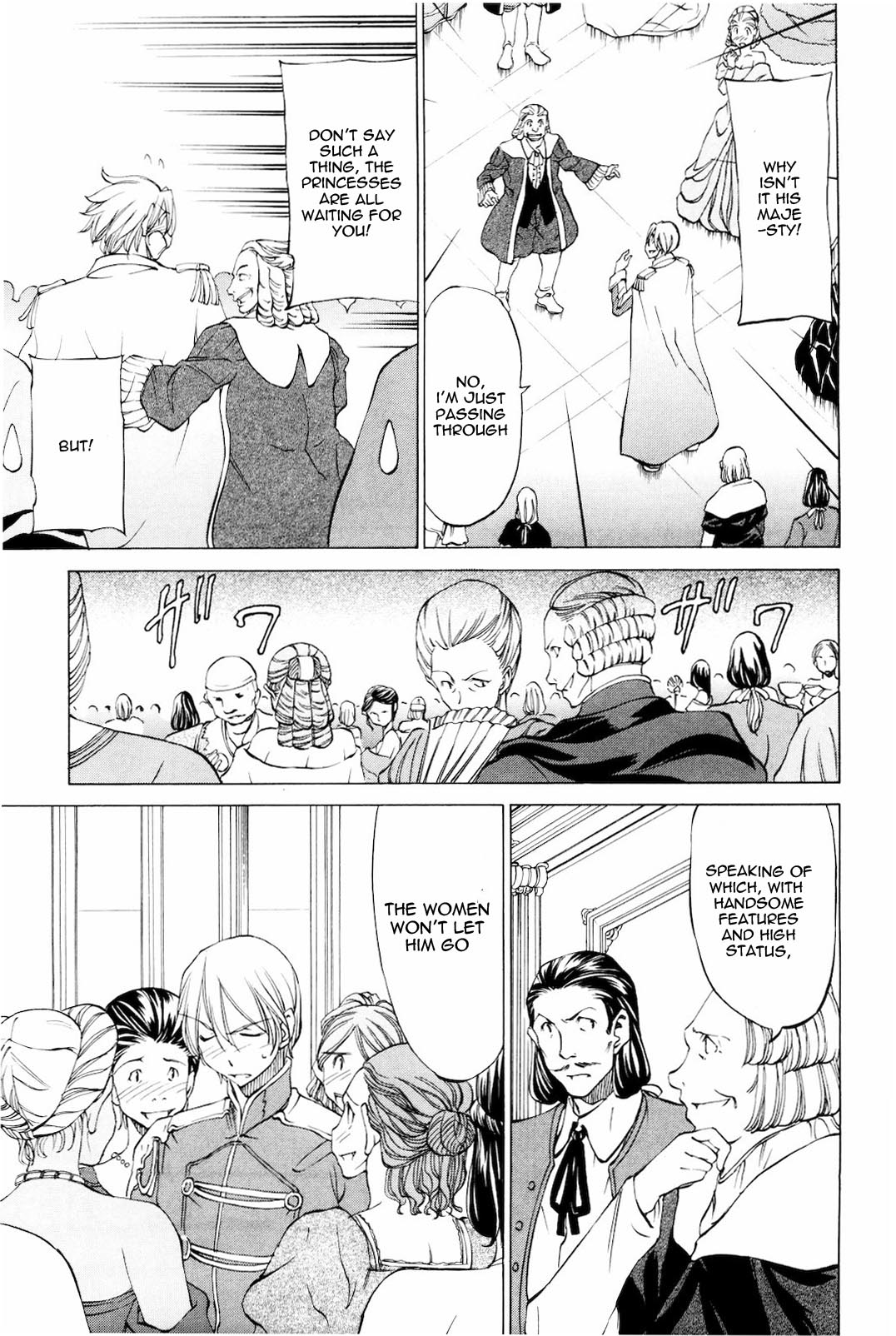 Sekainohate de Aimashou Chapter 13 page 5 - Chapter 13: The Prince's Dance