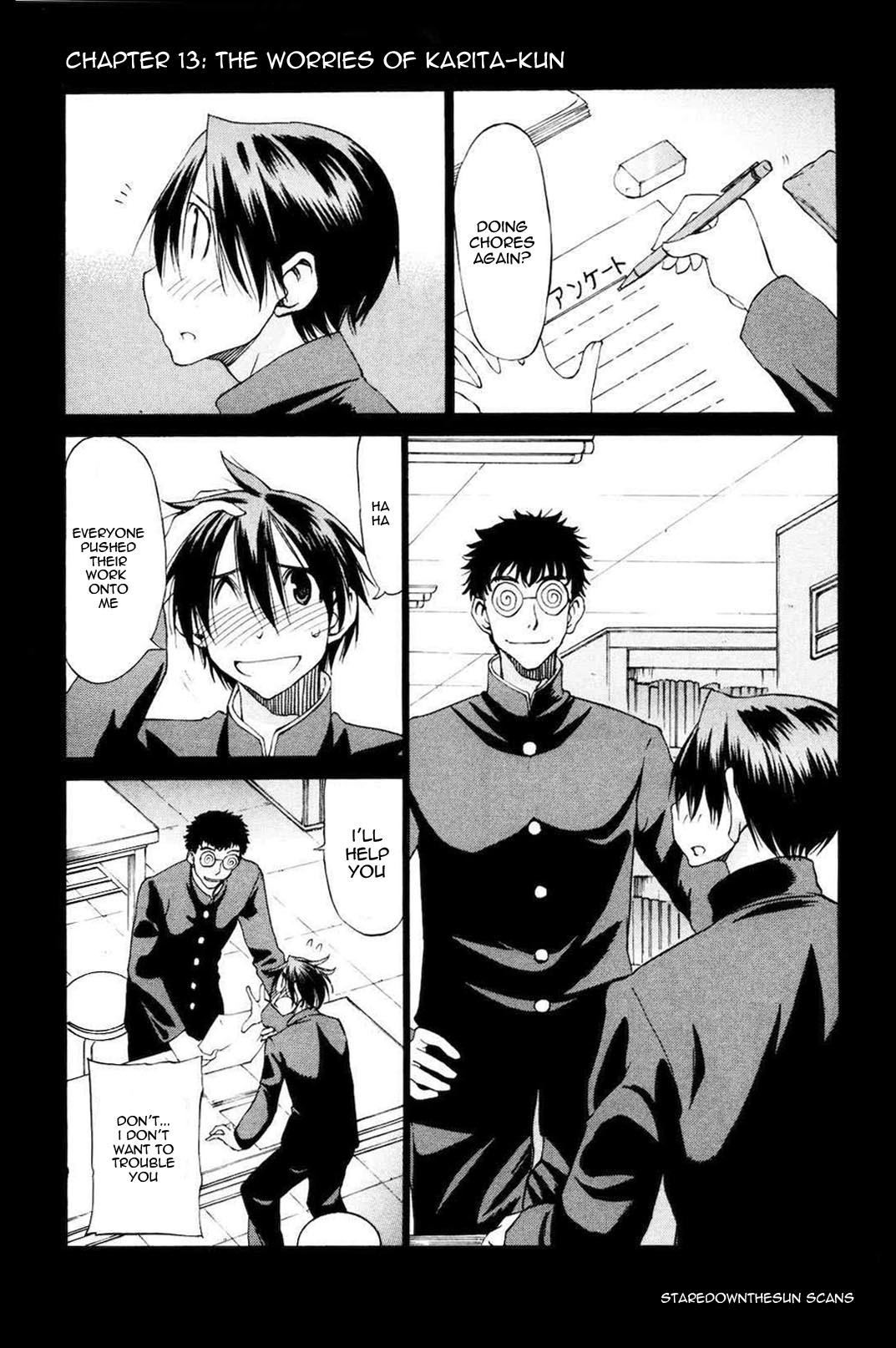 Sekainohate de Aimashou Chapter 14 page 1 - Chapter 14: The Worries of Karita-kun
