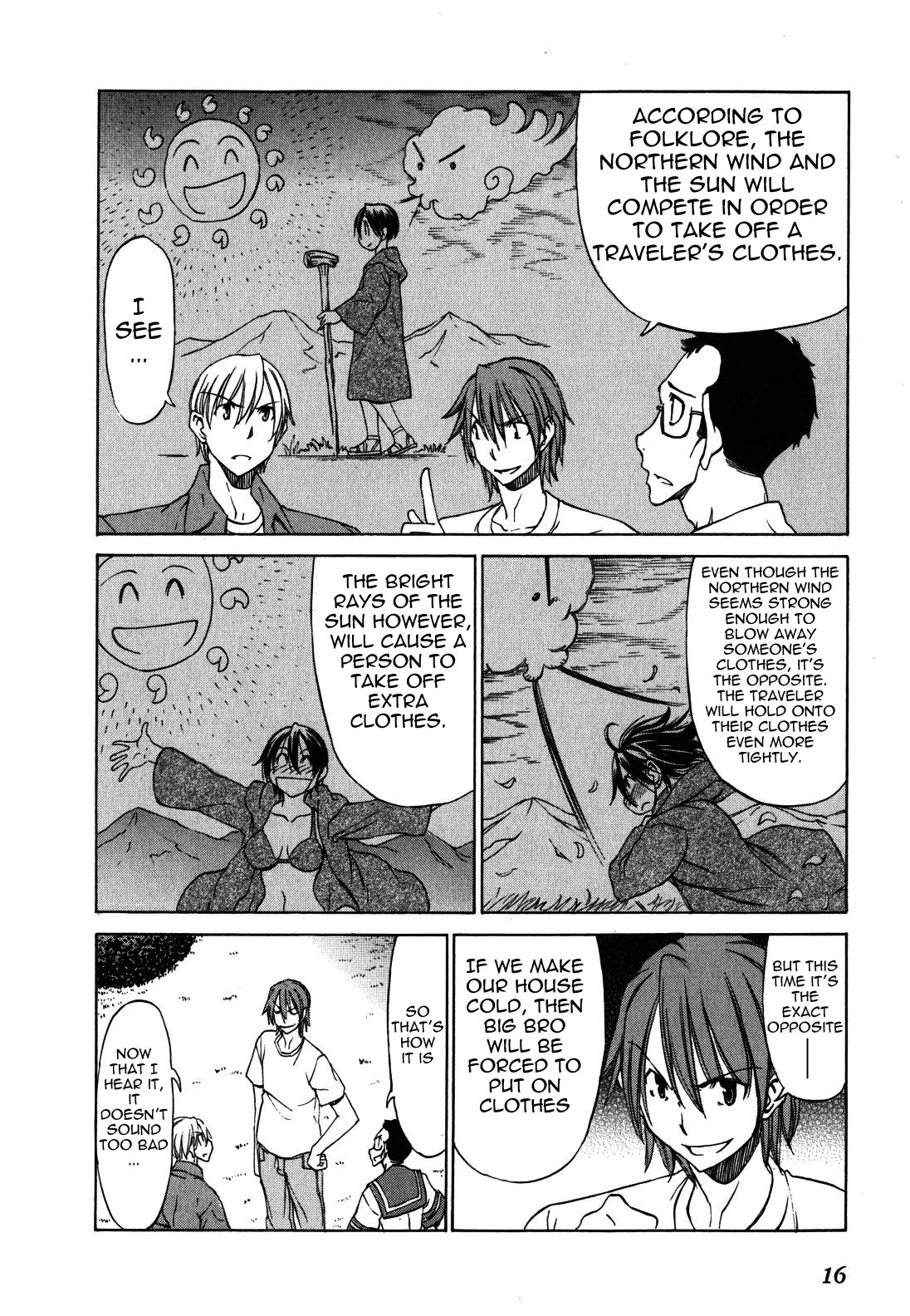 Sekainohate de Aimashou Chapter 18.5 page 19 - Chapter 18.5: Northern Wind and the Sun