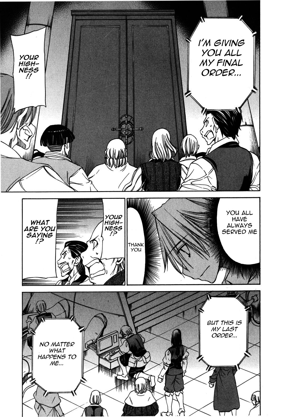 Sekainohate de Aimashou Chapter 24 page 35 - Chapter 24: The Prince's Determination