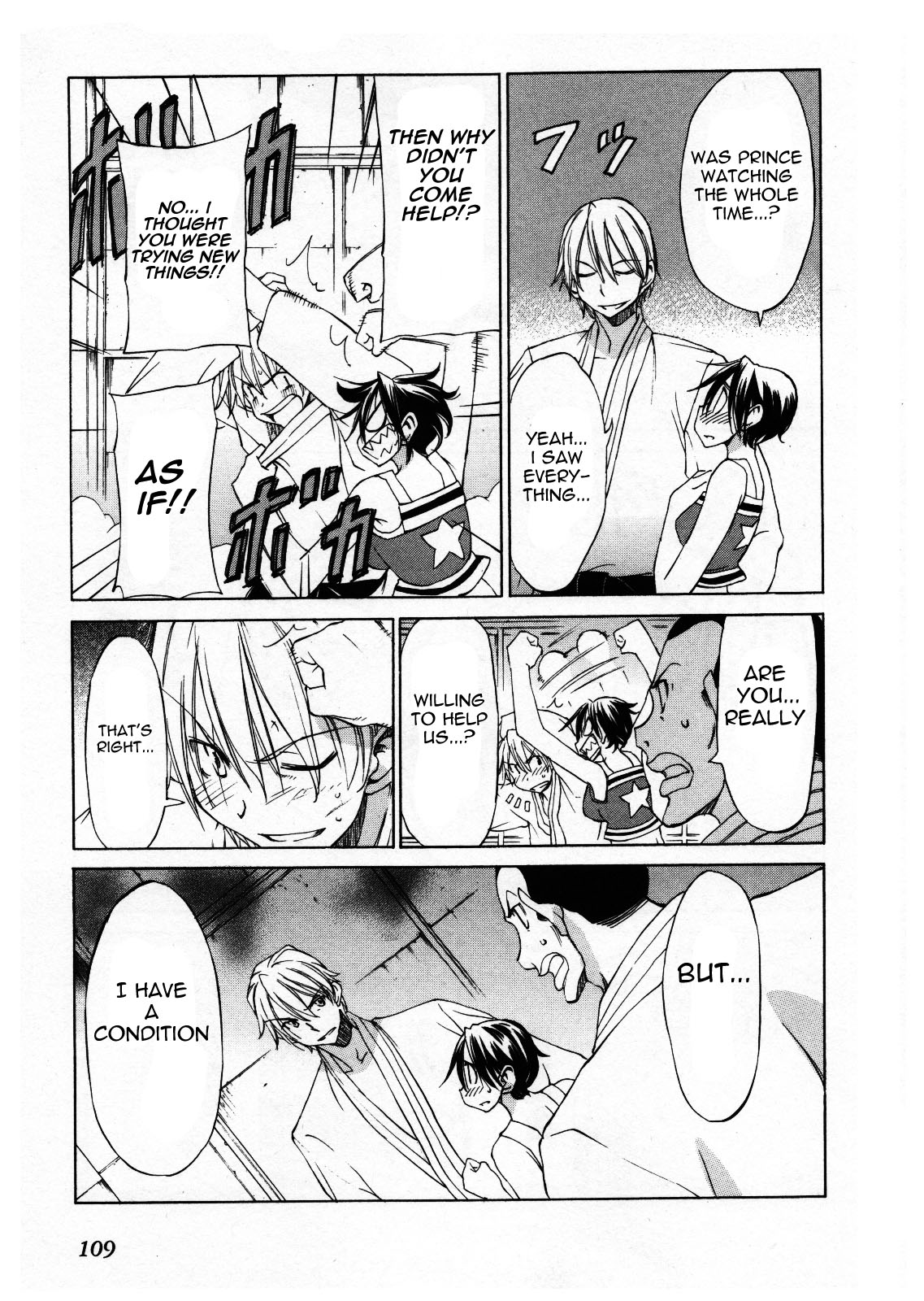 Sekainohate de Aimashou Chapter 27 page 37 - Chapter 27: Cheer Boy