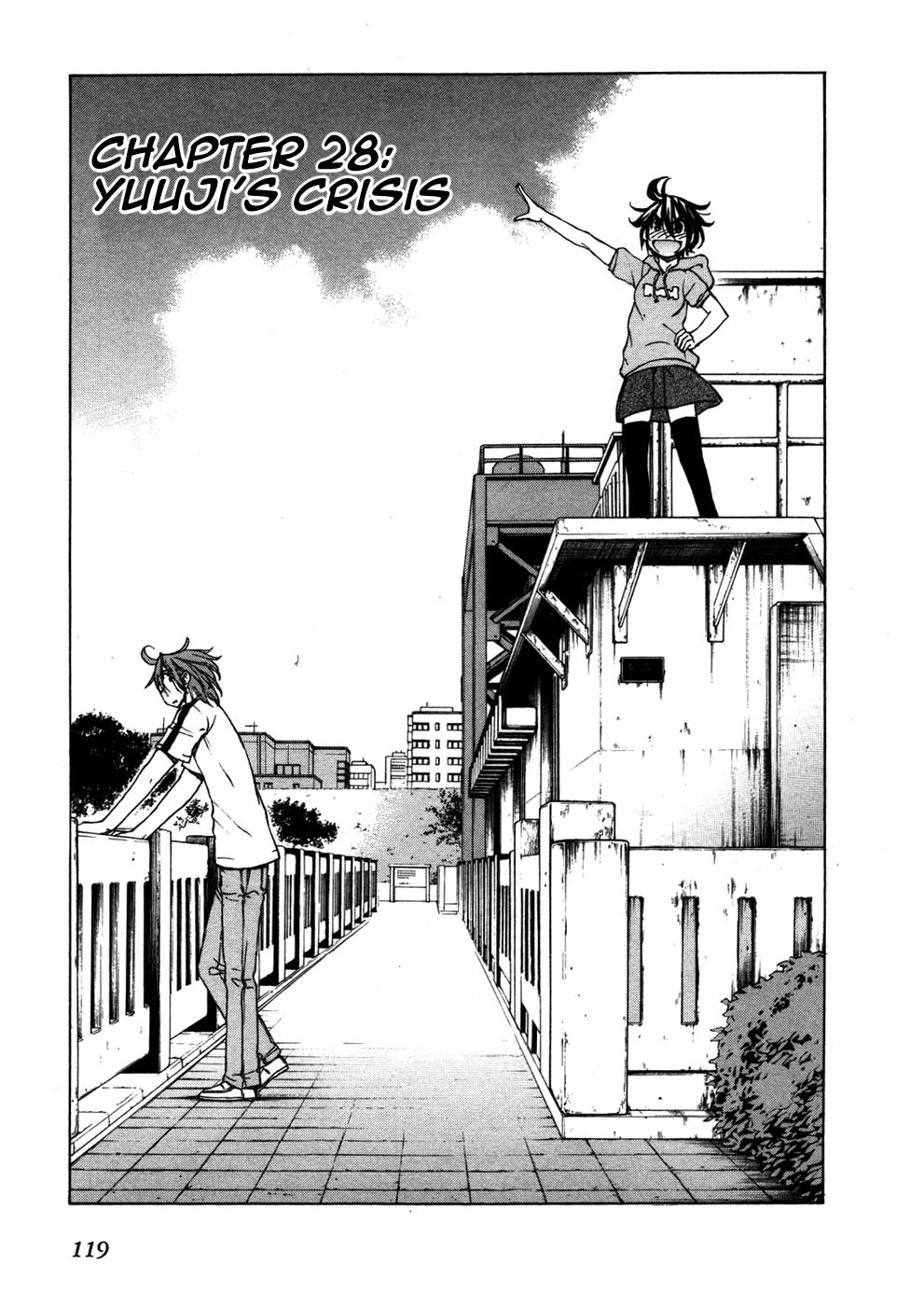Sekainohate de Aimashou Chapter 28 page 9 - Chapter 28: Yuuji's Crisis