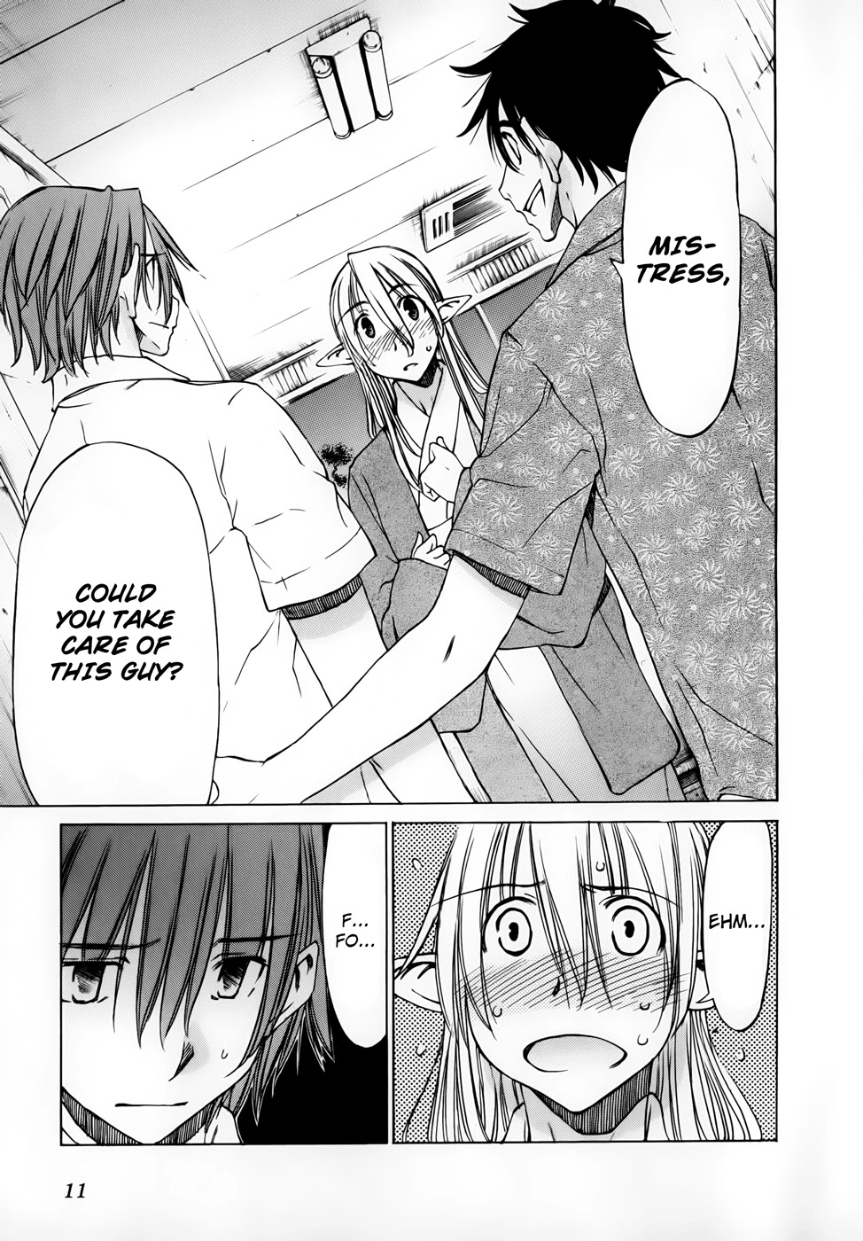 Sekainohate de Aimashou Chapter 30 page 12 - Chapter 30: Titan Hot Spring