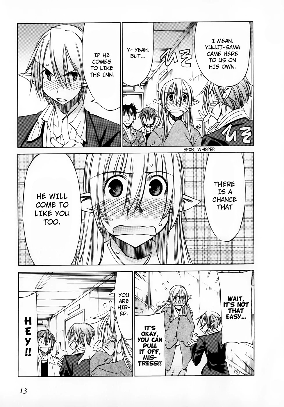 Sekainohate de Aimashou Chapter 30 page 14 - Chapter 30: Titan Hot Spring