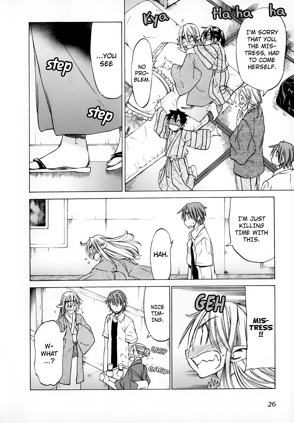Sekainohate de Aimashou Chapter 30 page 27 - Chapter 30: Titan Hot Spring