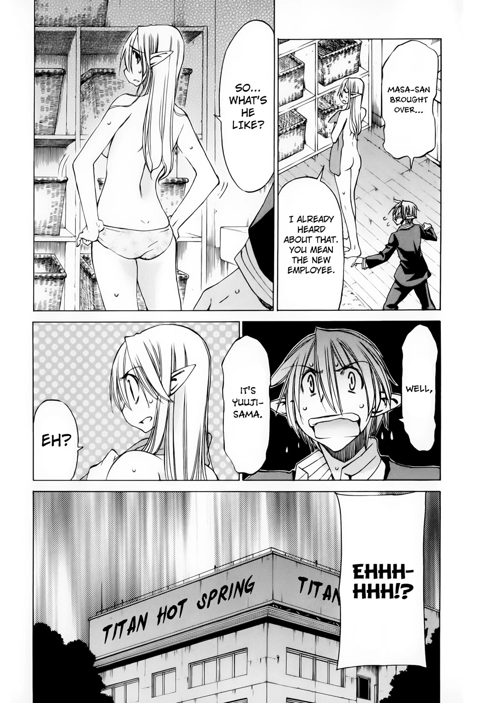 Sekainohate de Aimashou Chapter 30 page 6 - Chapter 30: Titan Hot Spring