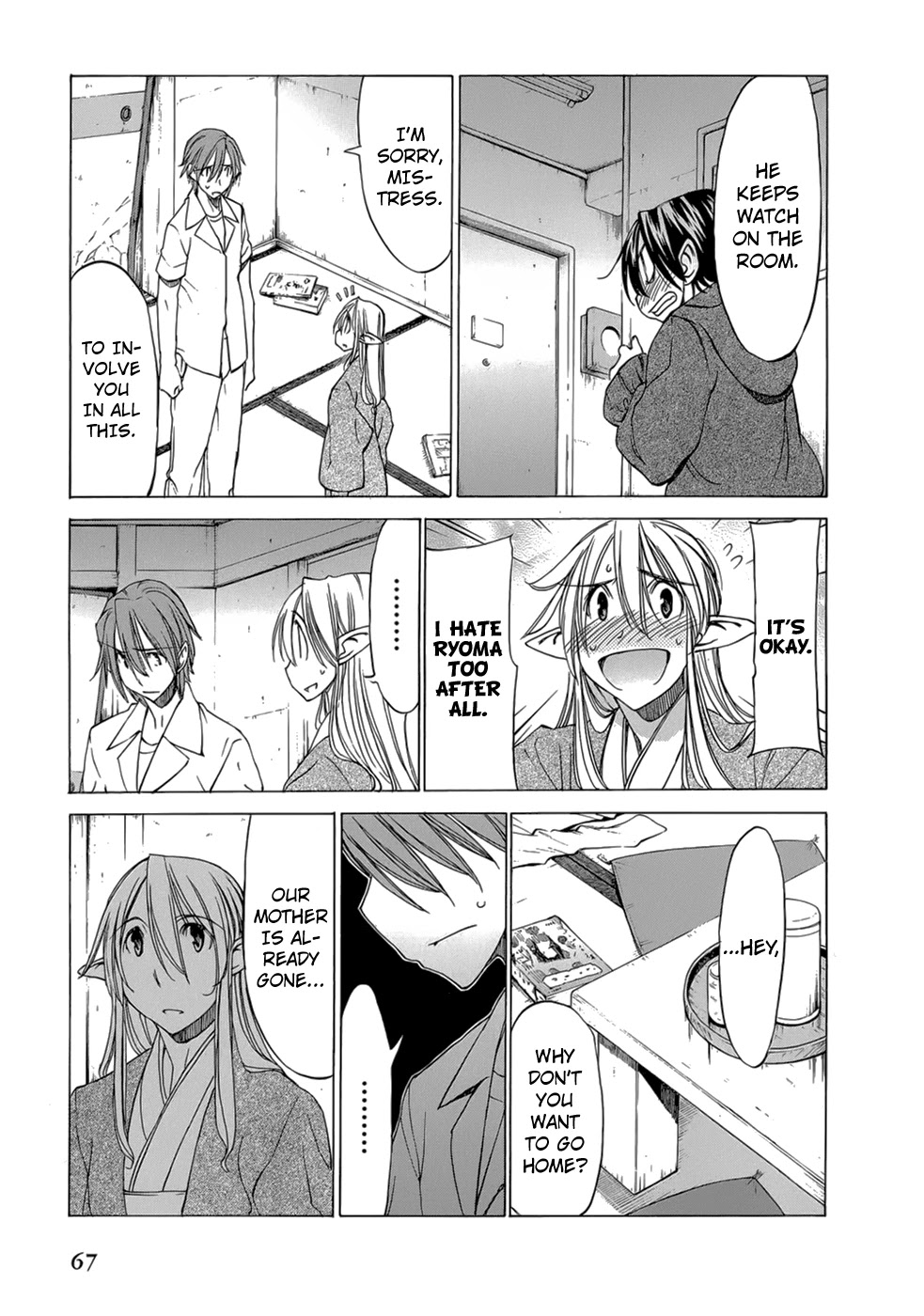 Sekainohate de Aimashou Chapter 32 page 10 - Chapter 32: Yuuji's Decision