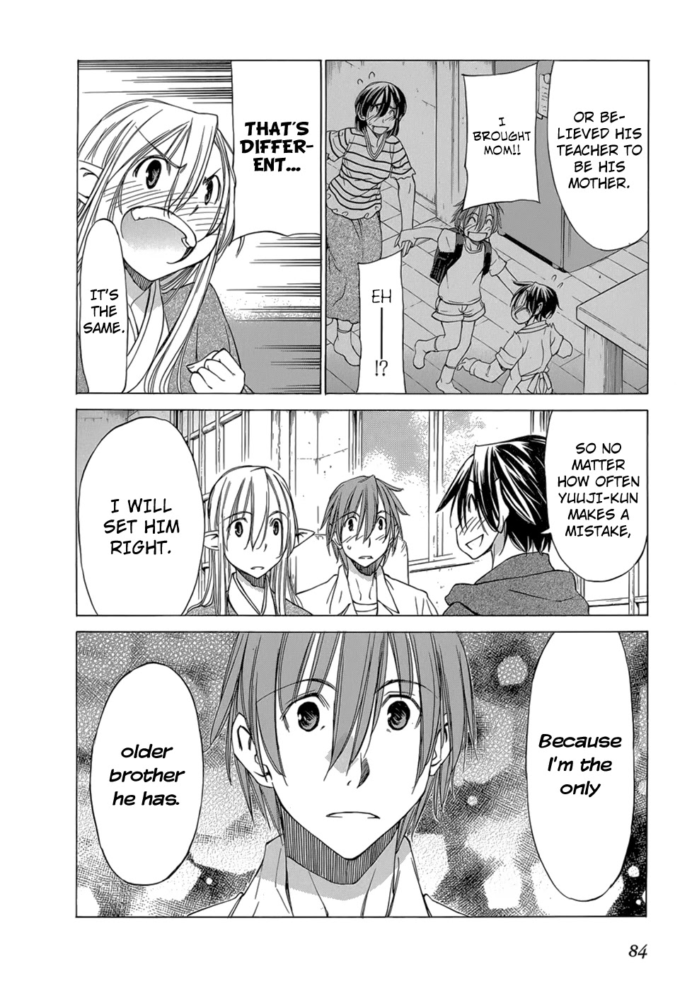 Sekainohate de Aimashou Chapter 32 page 27 - Chapter 32: Yuuji's Decision
